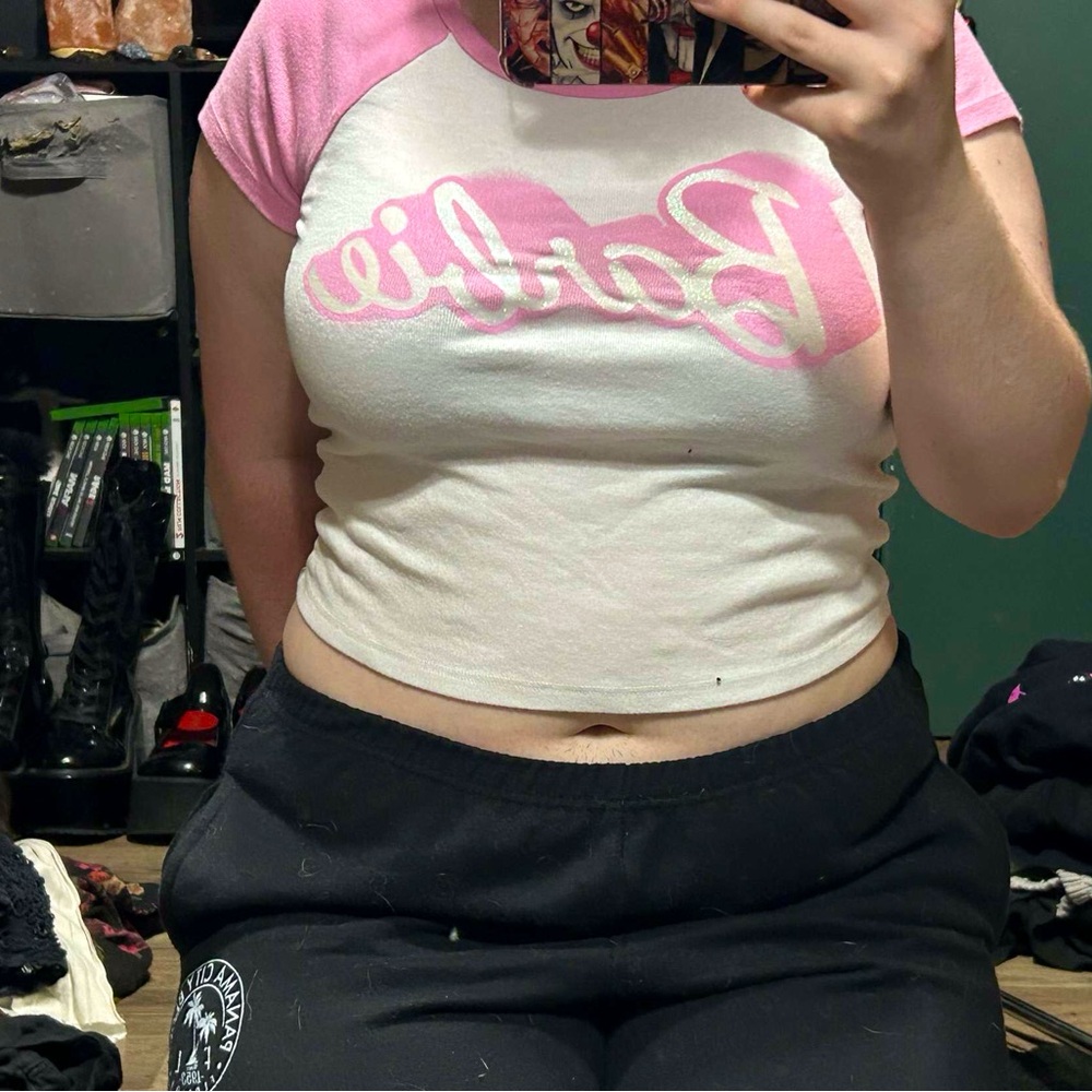 girls barbie tshirt